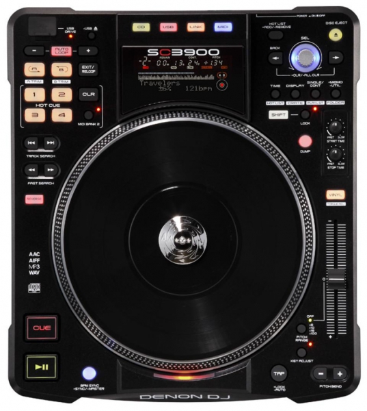 Denon SC3900 Digital Media Turntable & DJ controller